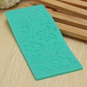 Silikon Blumen Blatt Spitze Kuchen Form Dekorationen für Kuchen Fondant