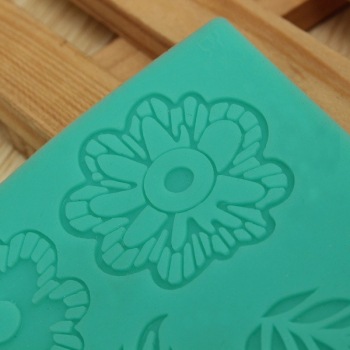 Silikon Blumen Blatt Spitze Kuchen Form Dekorationen für Kuchen Fondant