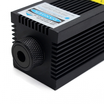 EleksMaker® LA03-500 405nm 500mW Blaues Laser-Modul mit Kühlkörper für DIY Laser-Graviermaschine
