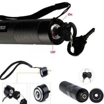 303 405nm lila leichte hohe Macht regulierbarer Laserzeigestock +keys