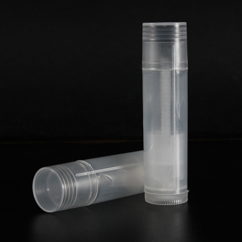 Leere klare Lippenbalsam Tubes Container Transparente Lippenstift