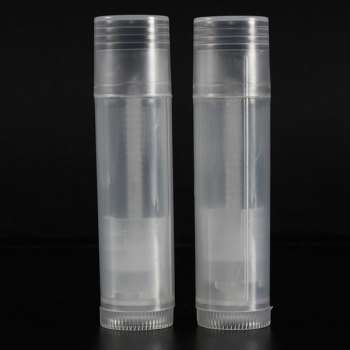 Leere klare Lippenbalsam Tubes Container Transparente Lippenstift