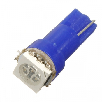 1 x blau 37 58 70 73 74 t5 Armaturenbrettmaß verkeilen LED Zwiebelnlicht-DC 12v