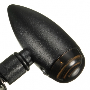 Motorrad Bullet Blinker Kontrollleuchte Lampe für Harley Chopper