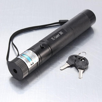 301 405nm 5mw Lila leichter Regulierbarer Fokuslaser Pointer+Schlüssel