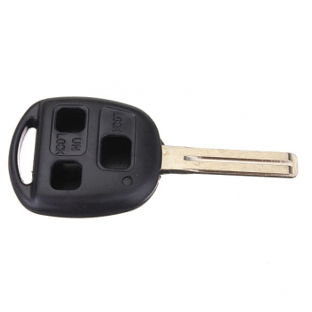3 Knopf Fernschlüsselanhänger Fall Shell Klinge für Lexus IS200 GS300