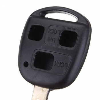 3 Knopf Fernschlüsselanhänger Fall Shell Klinge für Lexus IS200 GS300