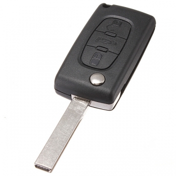 3 Knopf Schlag Schlüsselanhänger Fall Shell für Citroën C2 C3 C4 C5 C6 