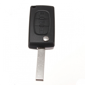 3 Knopf Schlag Fernschlüsselanhänger Fall Shell für Citroen C2 C3 C4 C5 C6