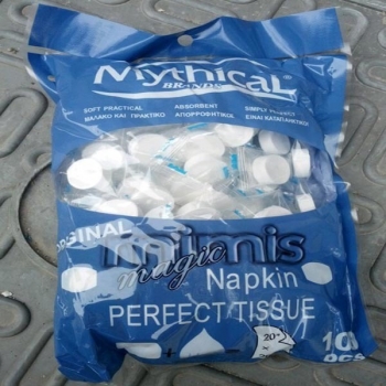 100pcs gereinigte Baumwolle reisen komprimierte Einweghandtücher Waschlappen