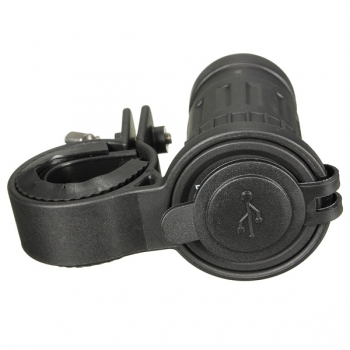 12 / 24V Motorrad Dusl USB 2.1A + 1A Zigarette Ladegerät Adapter