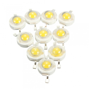 10pcs 3w LED Lampenzwiebelnchips 200-230lm weiße/warme weiße Perlen