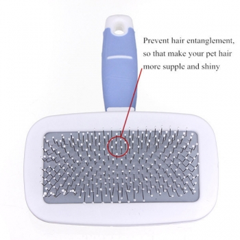 Schoßhund Handgriff Griff Shedding Pinsel Haar Pelz Comb Pflegentrimmer