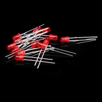 500pcs 3MM LED Diode Satz gemischtes Farben-rotes grünes gelbes blaues Weiß