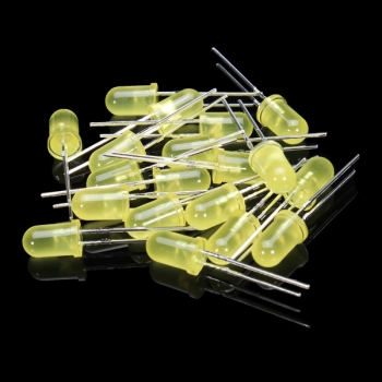 500pcs 5MM LED Diode Kit mischte Farben Rot Grün Gelb Blau Weiß