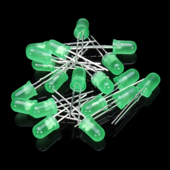 500pcs 5MM LED Diode Kit mischte Farben Rot Grün Gelb Blau Weiß