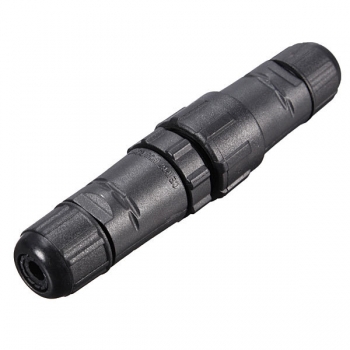 2 Nadeln elektrisches wasserdichtes 3-Punkt-Steckerkabel schließen Steckersteckdose an