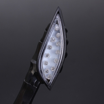 Universalmotorrad gelbe Anzeige LED Drehen Signal Licht