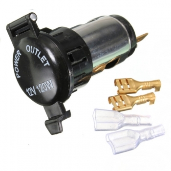 12V 120W Motorrad Zigarettenanzünder Netzdosen Stecker Outlet