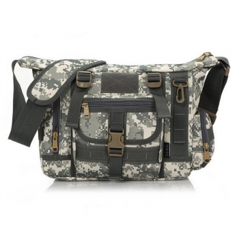 Männer Nylon Multifunktions Tactical Camouflage Military beiläufiger Schulter Umhängetasche