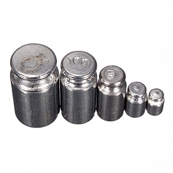 5pcs 20g 10g 5g 2g 1g Präzisionswaage Digitalwaage Gewichte Set