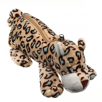 Plüsch Karikatur Tier Fluffy, Bleistift, Stift Beutel Münzen Geldbeutel Reißverschluss Beutel