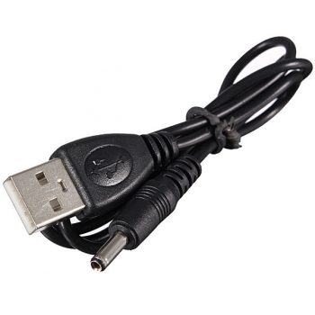 USB auf 3,5 mm DC 5V Ladesteckernetzteil Kabel Adapter