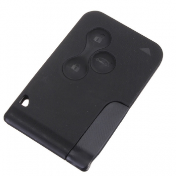 3BT Remote Smart Key Shell Fall ungeschnittenes Blatt für Renault Clio Megane 