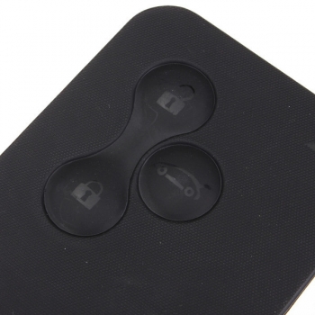 3BT Remote Smart Key Shell Fall ungeschnittenes Blatt für Renault Clio Megane 