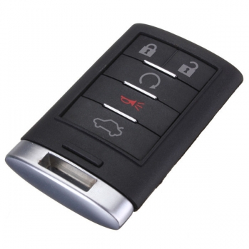 5 Taste Smart-Remote-Key Fob Shell-Fall-Blatt für Cadillac 05-14