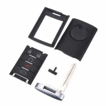 5 Taste Smart-Remote-Key Fob Shell-Fall-Blatt für Cadillac 05-14