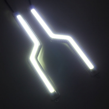 LED COB Auto Fahren Tagfahrlicht Nebelscheinwerfer Weiß Z-Form