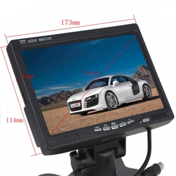 7 Zoll TFT LCD Bildschirm Auto Monitor für Rückfahrkamera