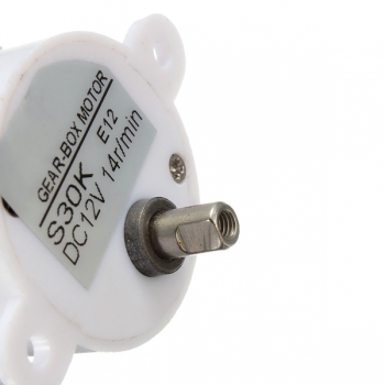 DC 12V 14RPM 2 Drähte Elektrogetriebekasten Reduction Motor