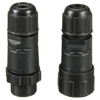 3 Nadeln elektrisches wasserdichtes 3-Punkt-Steckerkabel schließen Steckersteckdose an