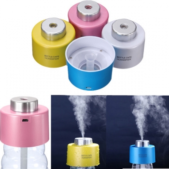 Tragbare Mini Flaschenkapsel Luftbefeuchter mit USB Kabel für Office Home