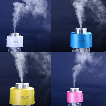 Tragbare Mini Flaschenkapsel Luftbefeuchter mit USB Kabel für Office Home