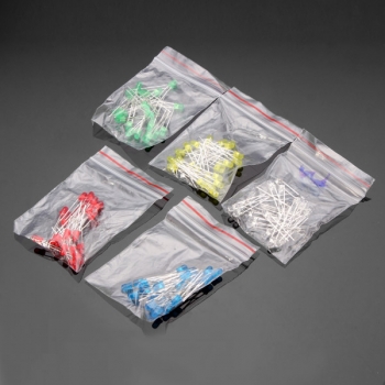 100pcs 20ma f3 3mm 5colors extreme helle LED Diode