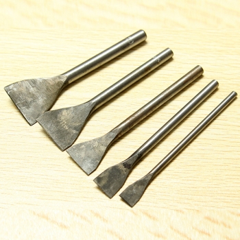 DIY Lederhandwerk Werkzeuge Slot Stanzt gerade Hand Kleidung eingegossenes Kabel