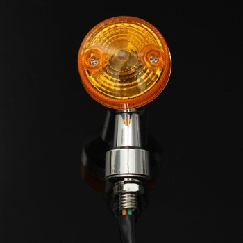 2pcs Universalmotorrad Blinker Licht indicatior Lampe Gelb Birnen