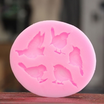 Vogel Silikon Fondant Kuchen Form Schokoladen Form Küchen Backen Werkzeuge
