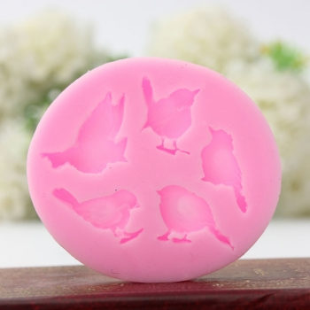 Vogel Silikon Fondant Kuchen Form Schokoladen Form Küchen Backen Werkzeuge
