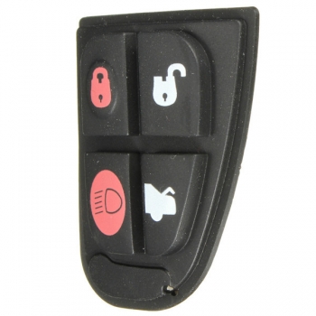 4 Taste Rubber Pad Remote Key Fob Wiedereinbau für Jaguar XJ XK SX