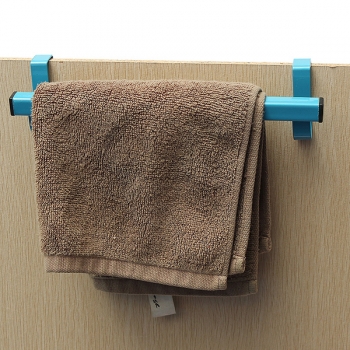 24cm Platzsparende Tür-Fach-Tuch-Aufhänger Badezimmer Clothes Halter