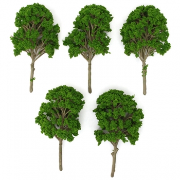 5pcs Mikro-Landschaft Bäume eingemachtes Pflanzen-Garten-Dekor