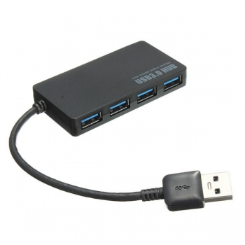 5gbps Geschwindigkeit 4-Häfen-USB 3.0 tragbarer Mittelpunktadapter