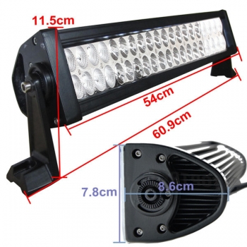 12V 120W 24Inch LED Spot Flut Combo Ausfahrt Straße Boot Lampe