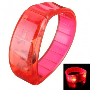 Voice Control LED Licht glüht Armbänder Armband Armband Party Konzert