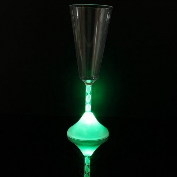 LED Colorful Wein Glas Schalen Licht Glühen Cocktail Becher Tasse Partei Stab