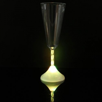LED Colorful Wein Glas Schalen Licht Glühen Cocktail Becher Tasse Partei Stab